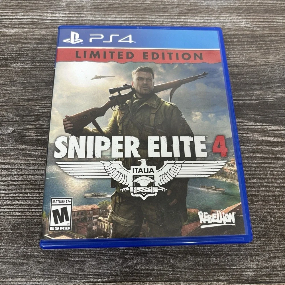 Sniper Elite 4 – PlayStation 4 – No Manual - Limited Edition
